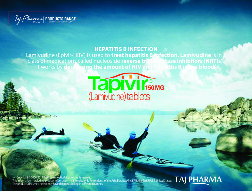 Lamivudine Tablet 150mg (Tapivir) Taj Pharma