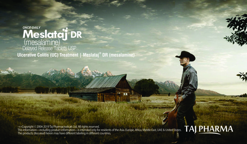 Taj Pharma is WHO-GMP Certified Pharmaceutical Wholesaler of Mesalamine Delayed-Release Tablets (Meslataj DR), Mesalamine Delayed-Release Tablets (Meslataj DR) Supplier, Mesalamine Delayed-Release Tablets (Meslataj DR) Exporters from India. Taj Pharma holds excellent record in manufacturing of Mesalamine Delayed-Release Tablets (Meslataj DR) from India.