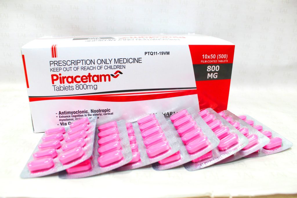 Taj Pharma is WHO-GMP Certified Pharmaceutical Wholesaler of Piracetam 800mg Tablets, Piracetam 800mg Tablets Supplier, Piracetam 800mg Tablets Exporters from India. Taj Pharma holds excellent record in manufacturing of Piracetam 800mg Tablets from India.