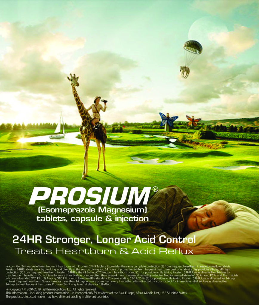 Esomeprazole Magnesium (Prosium) 40mg Capsules manufacturers & Esomeprazole Magnesium (Prosium) 40mg Capsules suppliers in India. Taj Pharmaceuticals, the well-known Esomeprazole Magnesium (Prosium) 40mg Capsulesmanufacturer in India gives the assurance of high-quality and purity. The company carries the rich experience in manufacturing of Esomeprazole Magnesium (Prosium) 40mg Capsules. Taj Pharmaceuticals is reputed manufacturer and Esomeprazole Magnesium (Prosium) 40mg Capsules suppliers from India. Get contact for Esomeprazole Magnesium (Prosium) 40mg Capsules manufacturing companies from India.