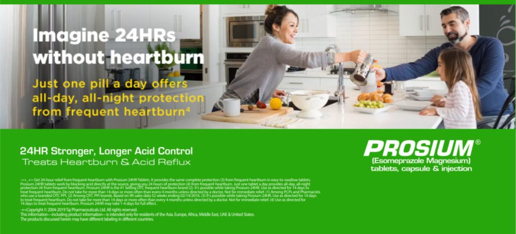 Taj Pharmaceuticals, the well-known Esomeprazole Magnesium (Prosium) 40mg Capsules Manufacturer in India gives the assurance of high-quality and purity. The company carries the rich experience in the niche manufacturing of Esomeprazole Magnesium (Prosium) 40mg Capsules. Taj Pharmaceuticals is reputed manufacturer and Esomeprazole Magnesium (Prosium) 40mg Capsules suppliers in India.