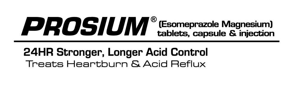 Taj Pharmaceuticals, the well-known Esomeprazole Magnesium (Prosium) 40mg Capsules Manufacturer in India gives the assurance of high-quality and purity. The company carries the rich experience in the niche manufacturing of Esomeprazole Magnesium (Prosium) 40mg Capsules. Taj Pharmaceuticals is reputed manufacturer and Esomeprazole Magnesium (Prosium) 40mg Capsules suppliers in India.