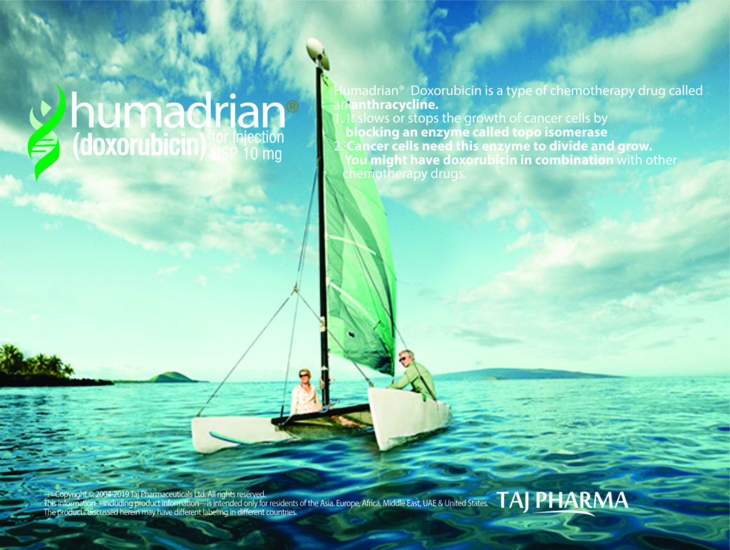 Taj Pharmaceuticals, the well-known Doxorubicin Hydrochloride for Injection Manufacturer in India gives the assurance of high-quality and purity. The company carries the rich experience in the niche manufacturing of Doxorubicin Hydrochloride for Injection. Taj Pharmaceuticals is reputed manufacturer and Doxorubicin Hydrochloride for Injection suppliers in India.