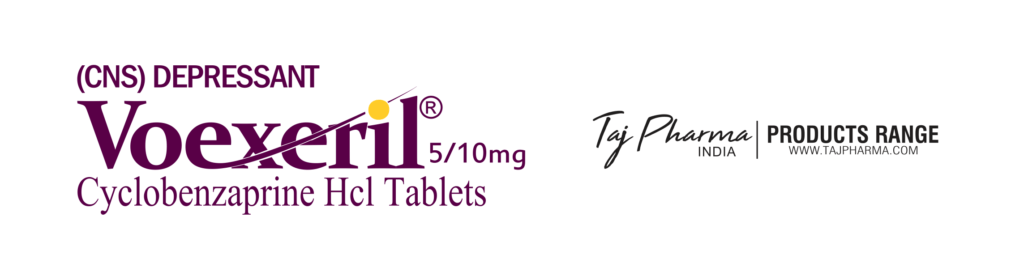 Find here Voexeril Cyclobenzaprine HCL Tablets FDA approved, Voexeril Cyclobenzaprine HCL Tablets manufacturers, suppliers & exporters in India. Get contract manufacturing for Voexeril Cyclobenzaprine HCL Tablets, Find best price for Voexeril Cyclobenzaprine HCL Tablets generic drug and Voexeril Cyclobenzaprine HCL Tablets generic version available at best price from GMP approved manufacturer.